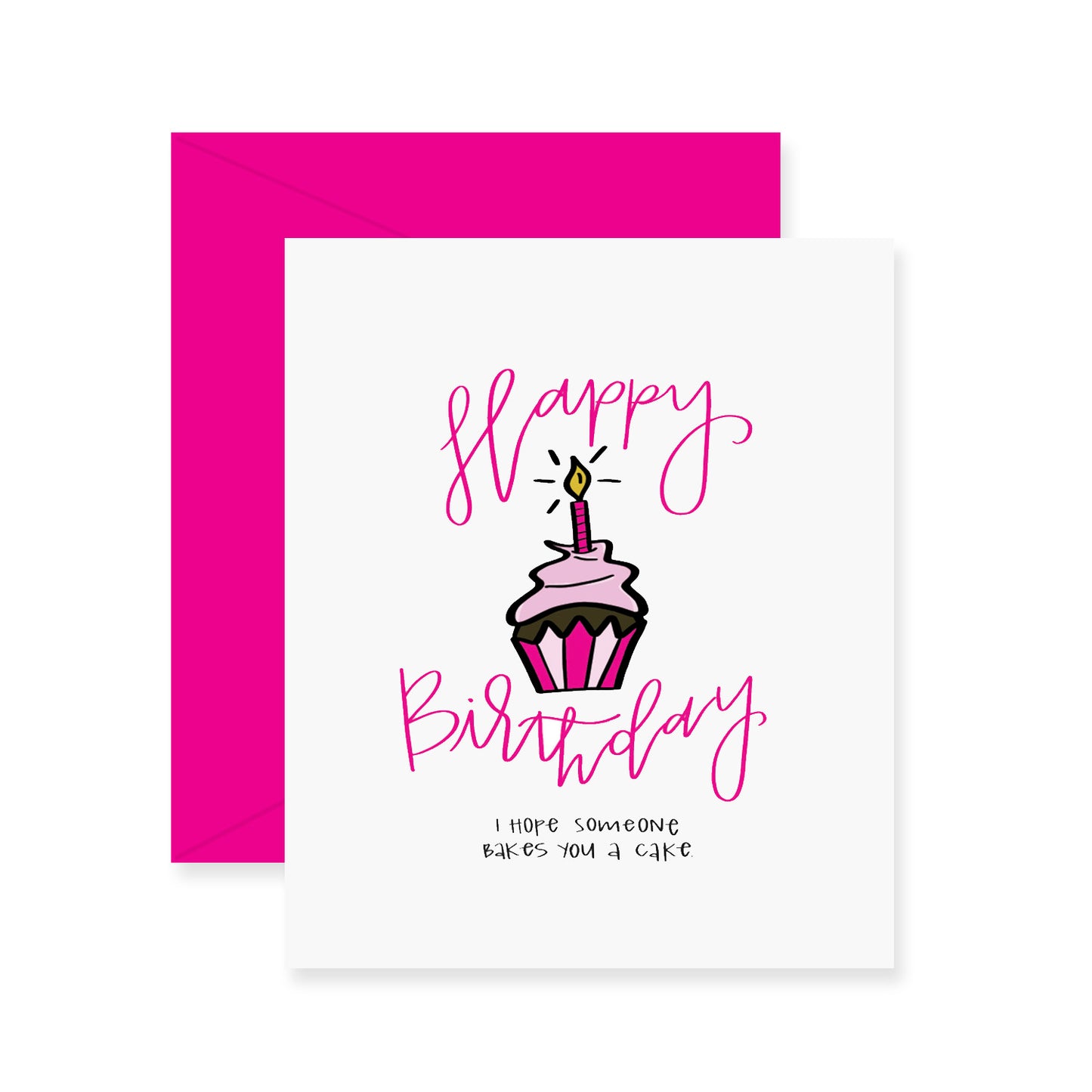 Cupcake Birthday Greeting Card