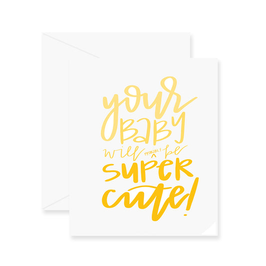 (Probably) Cute Greeting Card