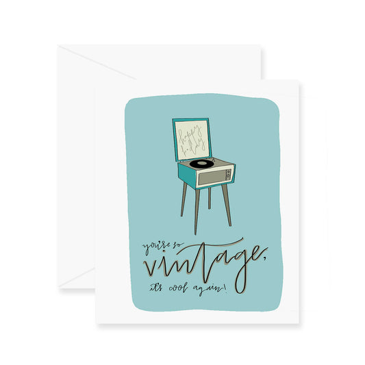 Vintage Birthday Greeting Card