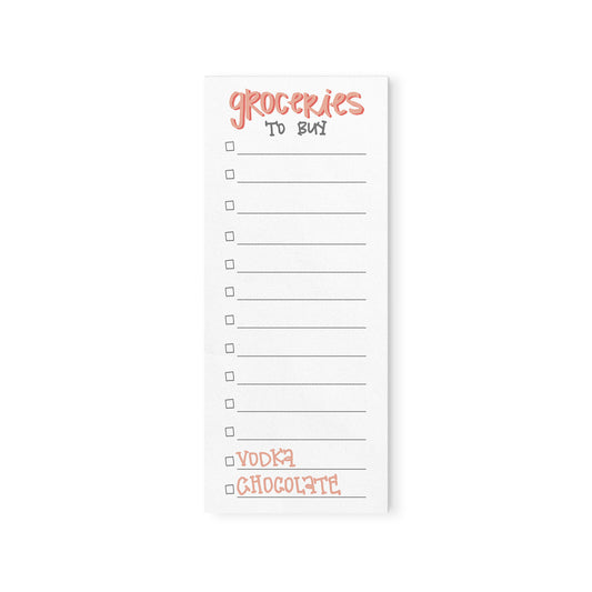 Groceries To Buy Notepad