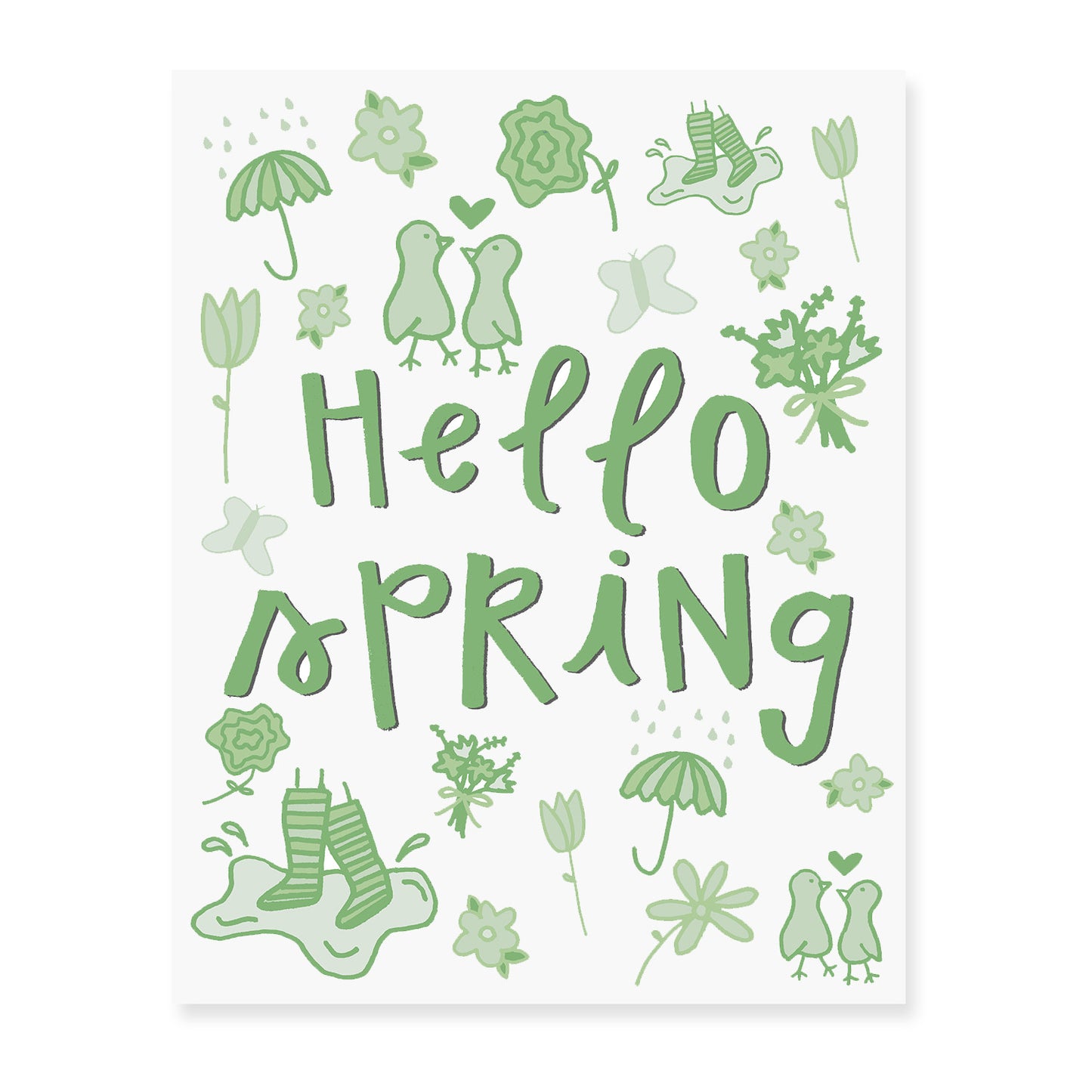 Hello Spring Art Print