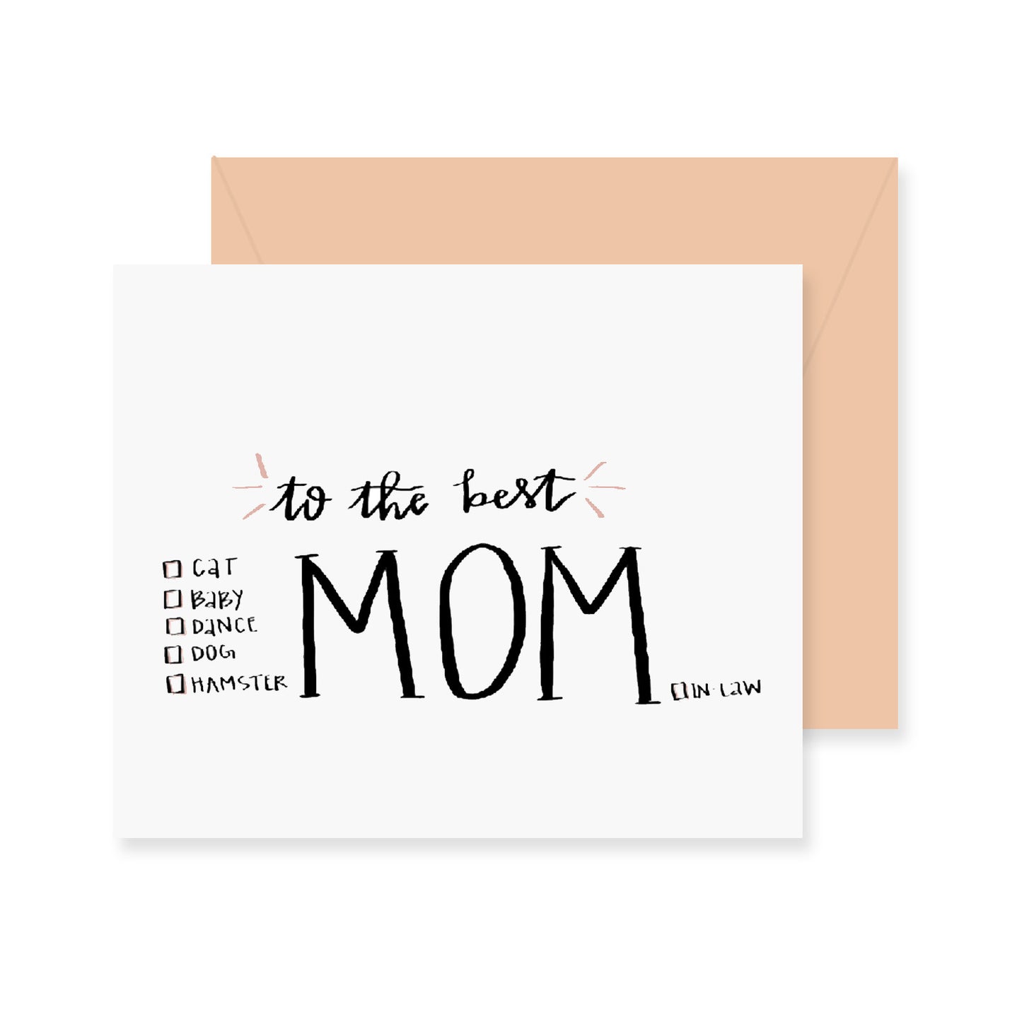 Mom Checklist Greeting Card